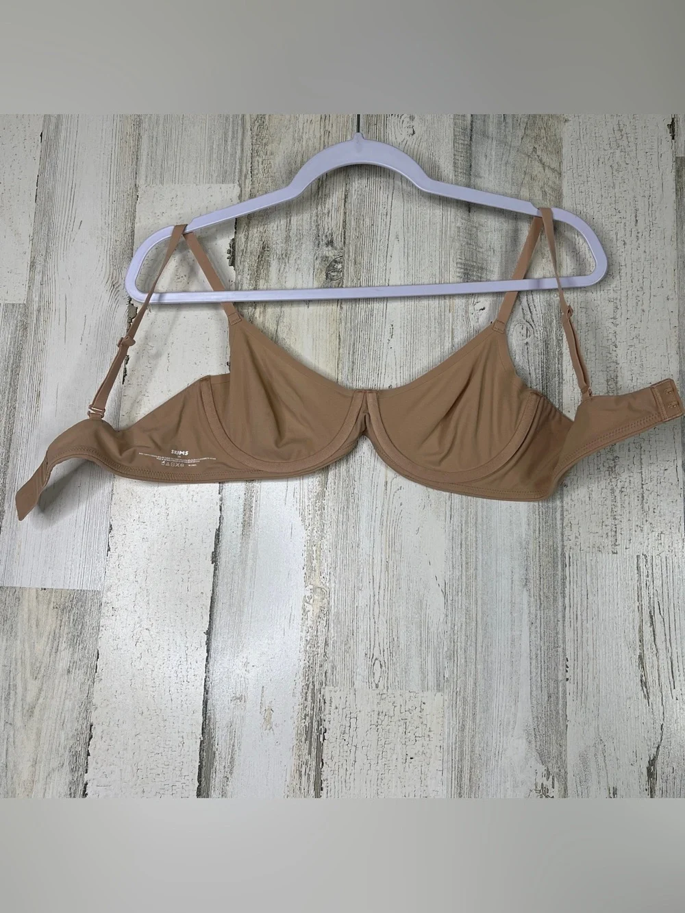 Skims fits everybody unlined demi bra beige 36c - Picture 6 of 8
